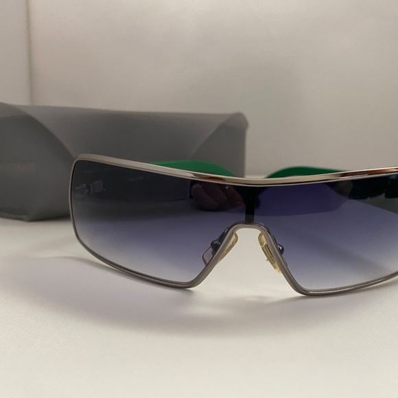 Miu Miu Designer Shield Sunglasses SMU52F - Picture 2 of 9